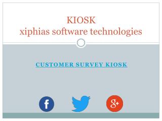 customer survey kiosk - xiphias