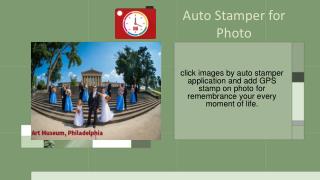 GPS Stamp for Photo