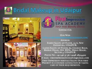 Bridal Makeup in Udaipu_Beauty_Treatment