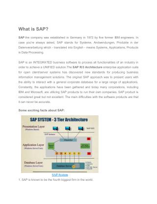 SAP Training London