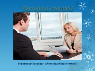 Recruiting Internally
