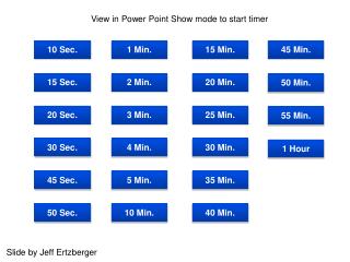 Countdown timer