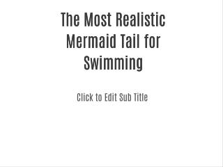 Silicone Mermaid Tails for sale