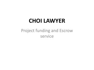 Choi Lawyer