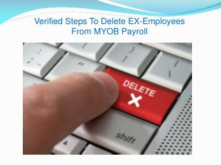 Verified Steps To Delete EX-Employees From MYOB Payroll