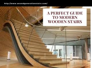 High-quality custom made wooden stairs for home
