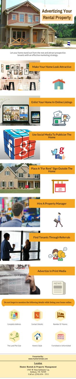 Advertizing Your Home Rental Property