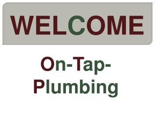 High quality plumbing services in Watford