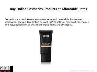 Buy Online Cosmetics Products at Affordable Rates