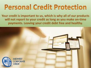 Personal Credit Protection