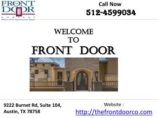 Fiberglass doors