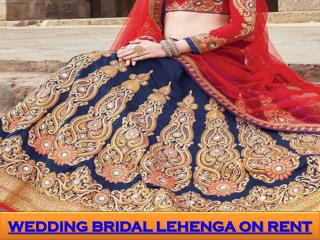 Wedding Bridal Lehenga on Rent in mumbai