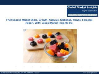Fruit Snacks Market Trends, Present Efficiencies and Future Challenges from 2017 to 2024