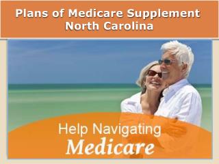 Plans of Medicare Supplement North Carolina