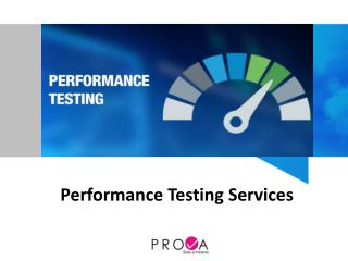 Performance Testing Services