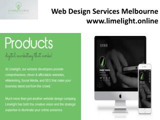 Web Design Services Melbourne