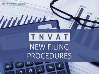 TNVAT – New Filing Procedures
