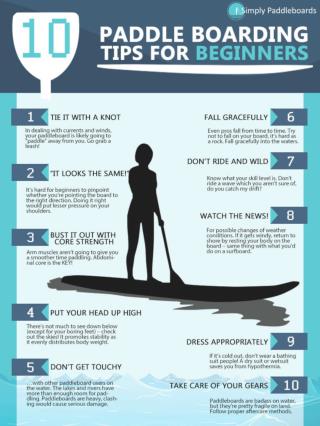 Top 10 Paddle Boarding Tips for Beginners