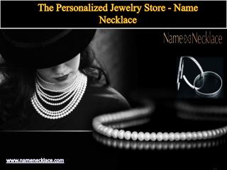 The Personalized Jewelry Store - Name Necklace