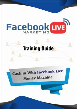 Facebook LIVE Marketing