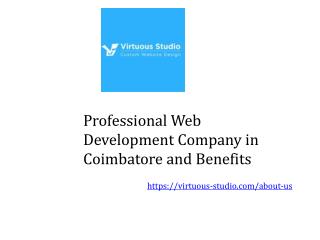 Professional Web Development Company in Coimbatore