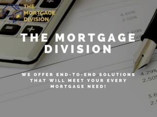 Lowest Mortgage Rates Mississauga | The Mortgage Division Renewal Process