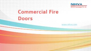 Commercial Fire Doors