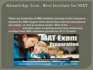 Best MAT Training Institute in Jalandhar