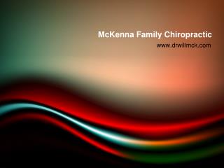 Pelham Chiropractor - McKenna Family Chiropractic