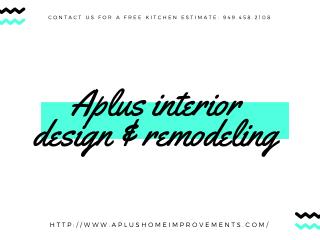 Aplus interior design kitchen remodeling