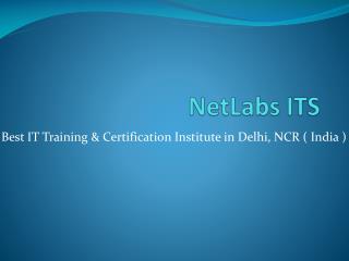 Get Next Level Cloud Computing Training in Delhi at NetLabs ITS
