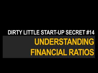 Financial Ratios for Entrepreneurs