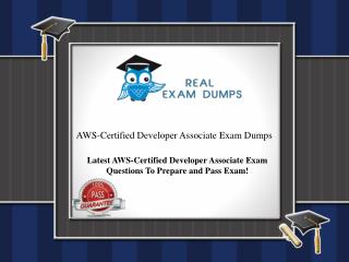 Pass Your AWS Certified Developer Associate Exam And Get Certified | Practice Question Answers