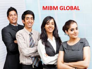 Remove the problem related with the 2 year mba online in India- ((MIBM GLOBAL))