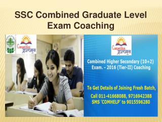 SSC Combined Graduate Level Exam Coaching