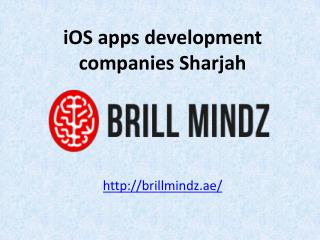 iOS apps development company Sharjah