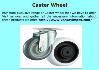 Caster Wheel for Trolley