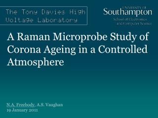 A Raman Microprobe Study of Corona Ageing in a Controlled Atmosphere