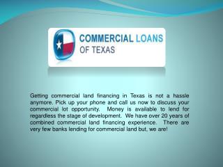 Small balance commercial mortgages