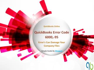 QuickBooks Error Code 6000,-95