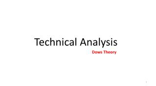 Know about Dows Theory in Stock Market