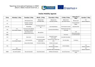 Italian Mobility Agenda