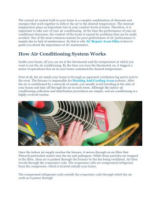 Why is Air Conditioning Maintenance Important?