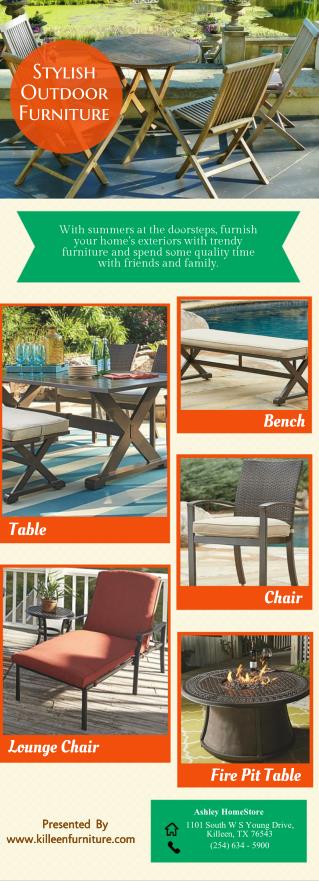 Stylish Outdoor Furniture