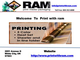 Brochure printing oregon 