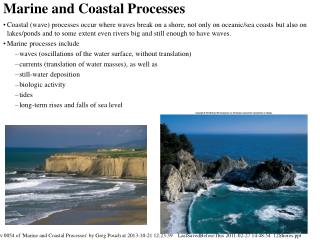 PPT - Marine and Coastal Processes PowerPoint Presentation, free ...