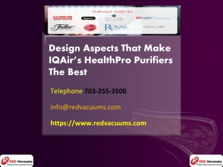 Design Aspects That Make IQAir’s HealthPro Purifiers The Best