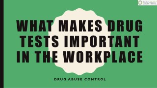 What Makes Drug Tests Important in the Workplace