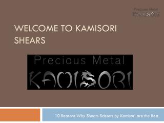 10 Reasons Why Shears Scissors by Kamisori are the Best