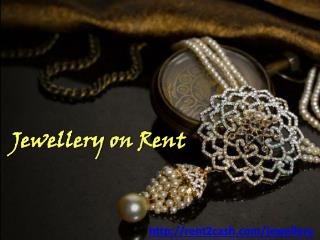 Jewelry on Rent